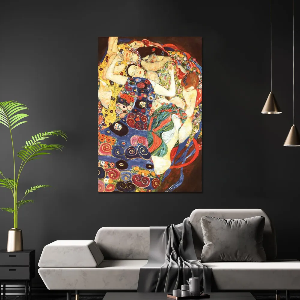 Affiche de Gustav Klimt La Vierge
