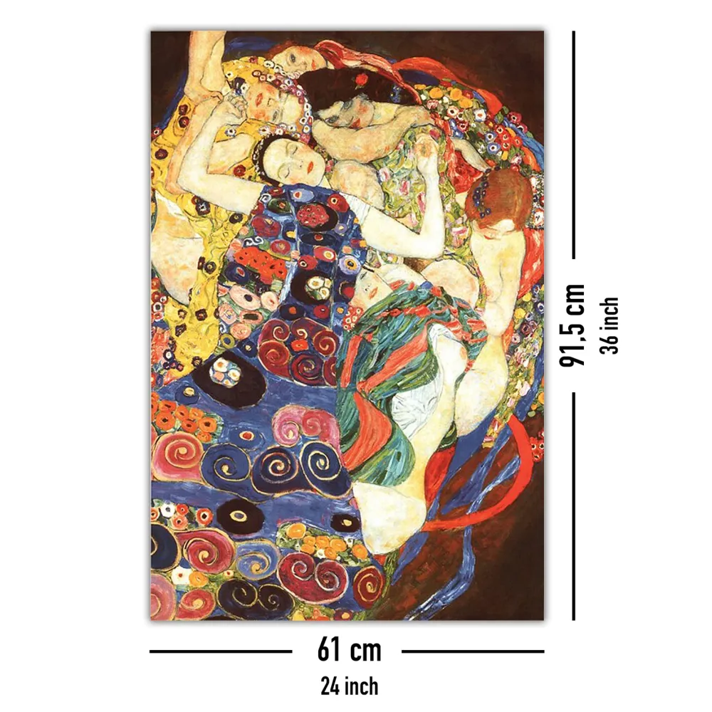 Affiche de Gustav Klimt La Vierge