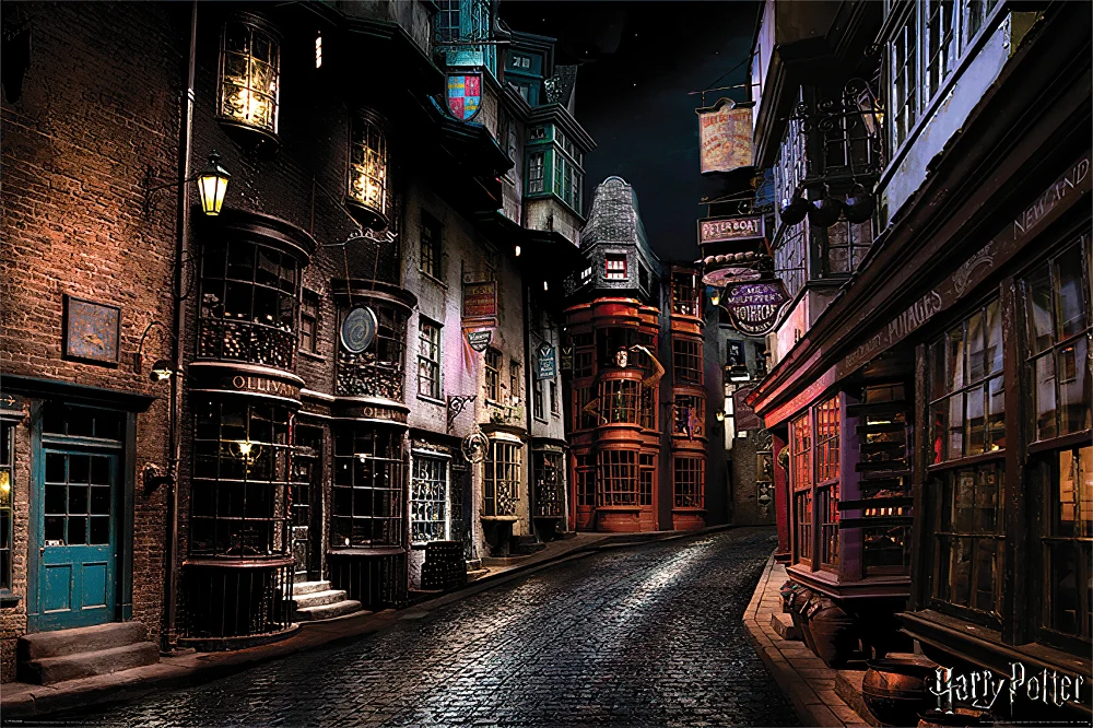 Affiche Harry Potter Chemin de Traverse