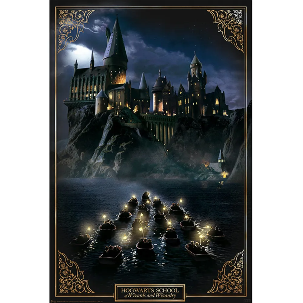 Affiche Harry Potter Château de Poudlard