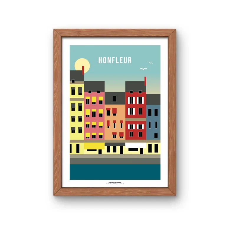 Affiche de Honfleur