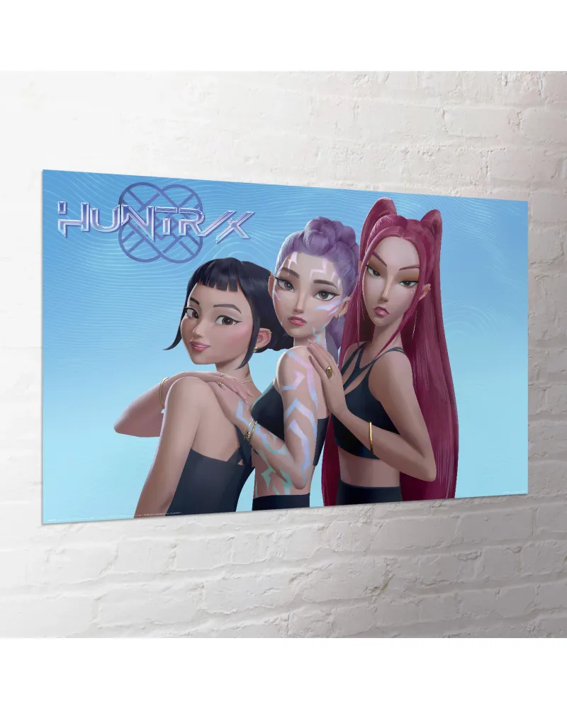 Affiche K-Pop Demon Hunters Rumi, Mira & Zoey, Comeback