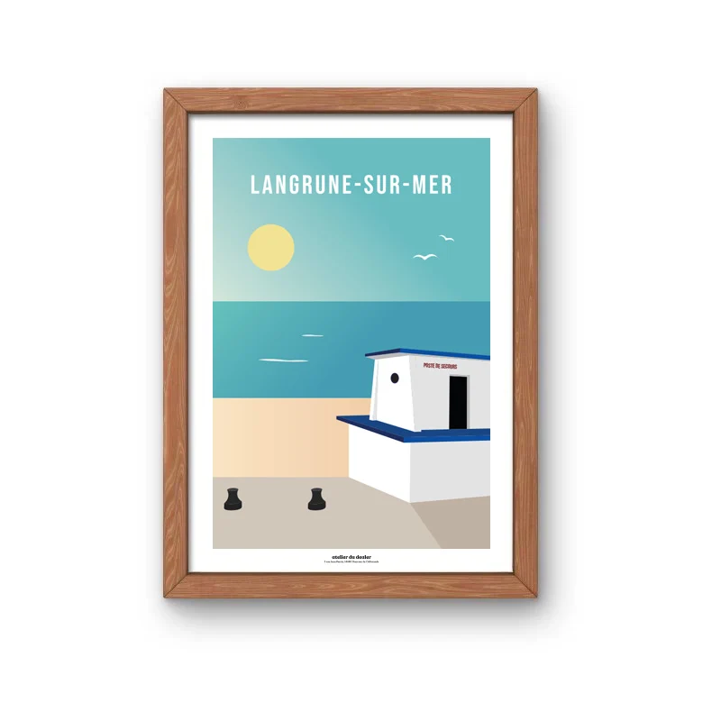 Affiche de Langrune-sur-Mer