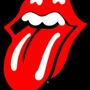 Affiche du logo des Rolling Stones