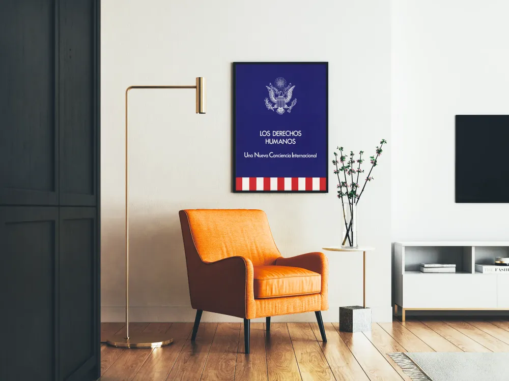 Affiche Los Derechos Humanos - Décoration Murale Thème Droits Humains