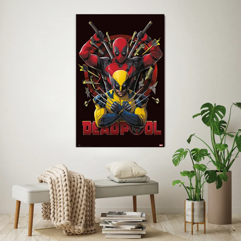 Affiche Marvel Comics Deadpool & Wolverine 2