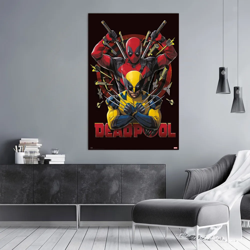 Affiche Marvel Comics Deadpool & Wolverine 2
