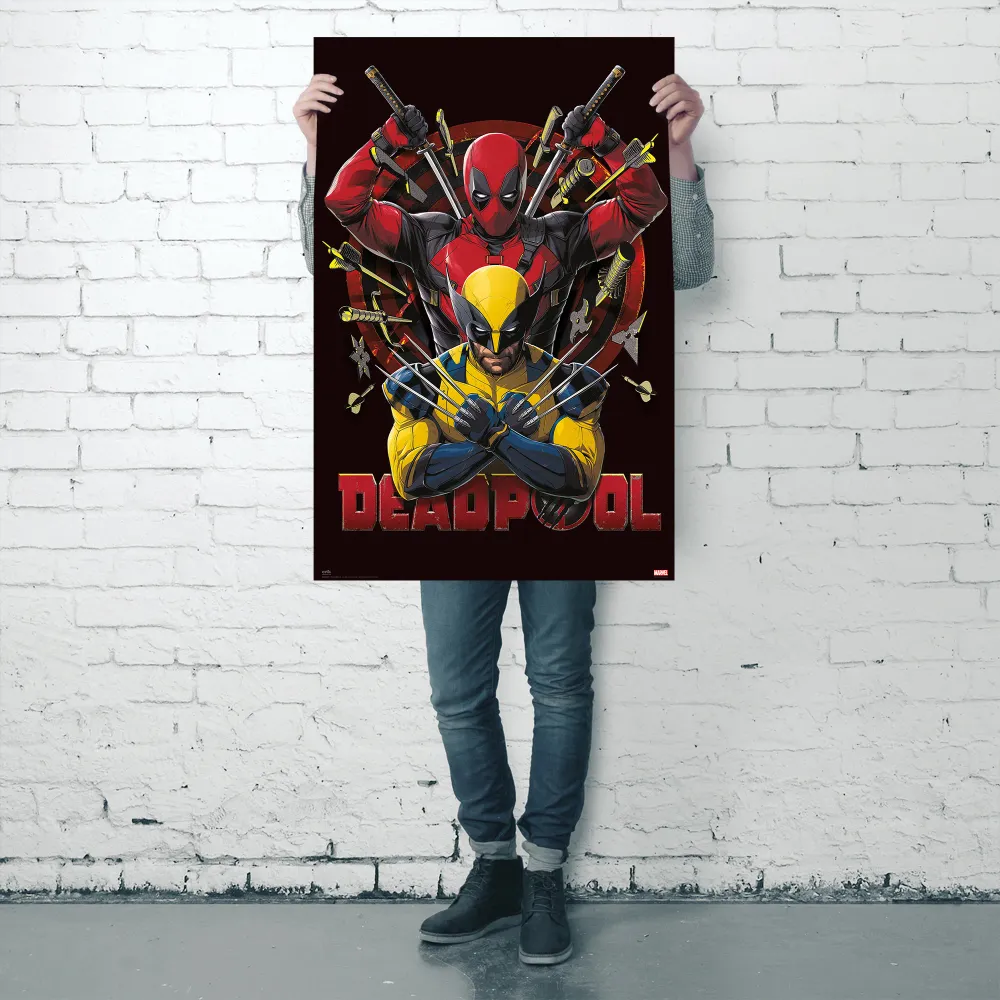Affiche Marvel Comics Deadpool & Wolverine 2