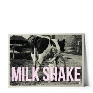Affiche Milkshake - Carte Kencre