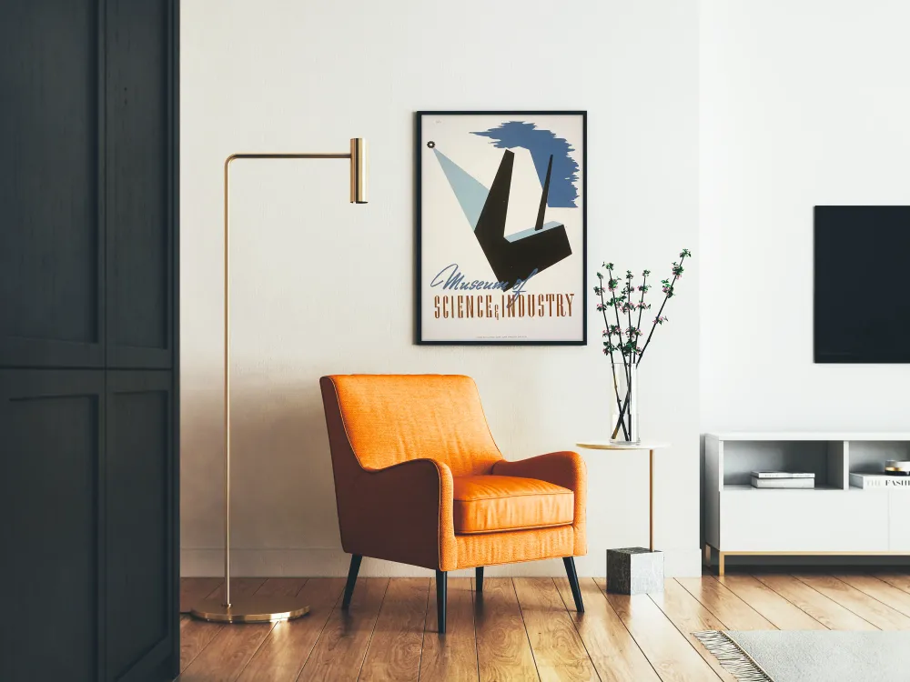 Affiche Musée de la Science et de l'Industrie