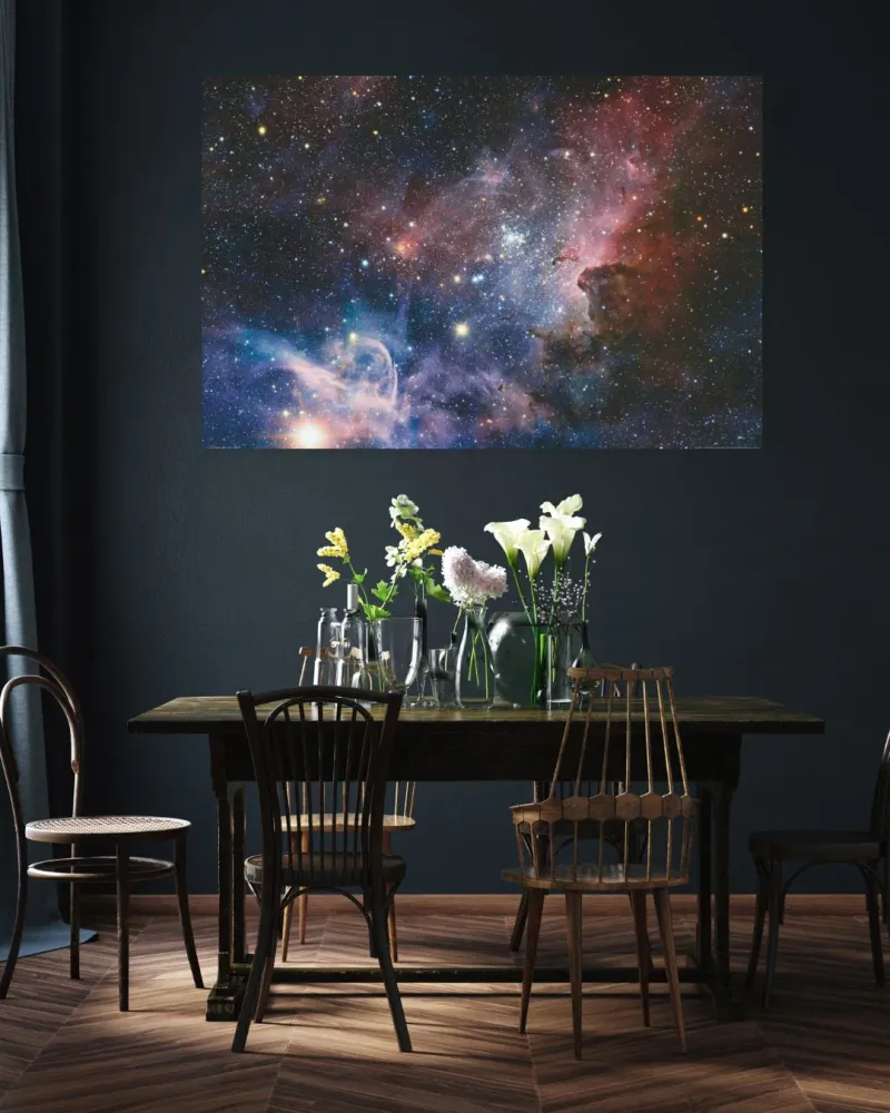 Affiche de la nébuleuse de la Carène : La naissance de nouvelles étoiles