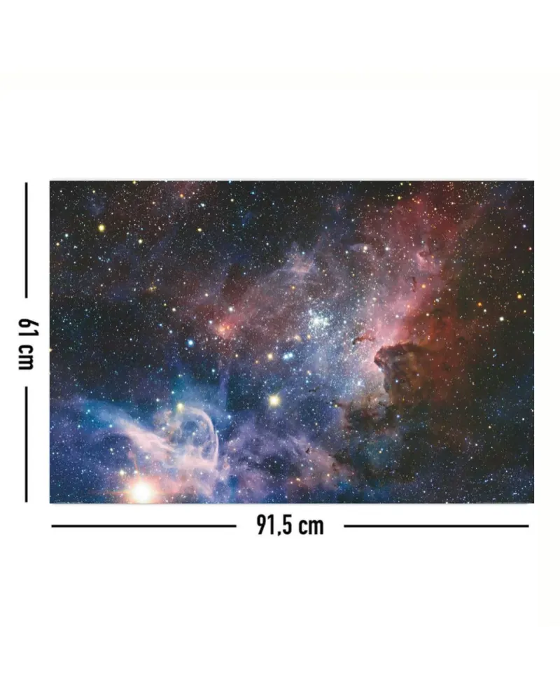 Affiche de la nébuleuse de la Carène : La naissance de nouvelles étoiles