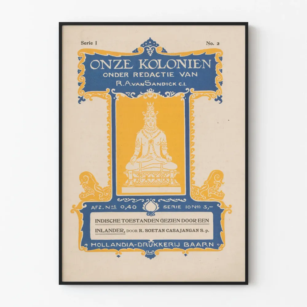 Affiche Our Kolonien Série I - Décoration murale vintage