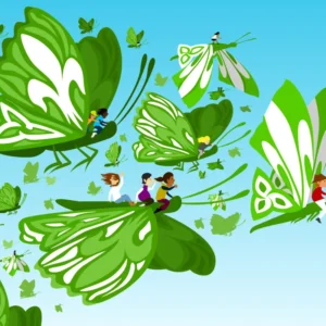 Affiche Papillons francos