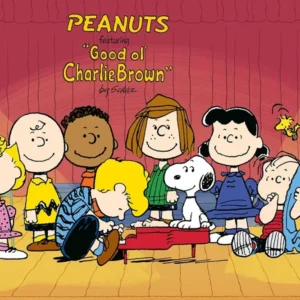 Affiche Peanuts Piano