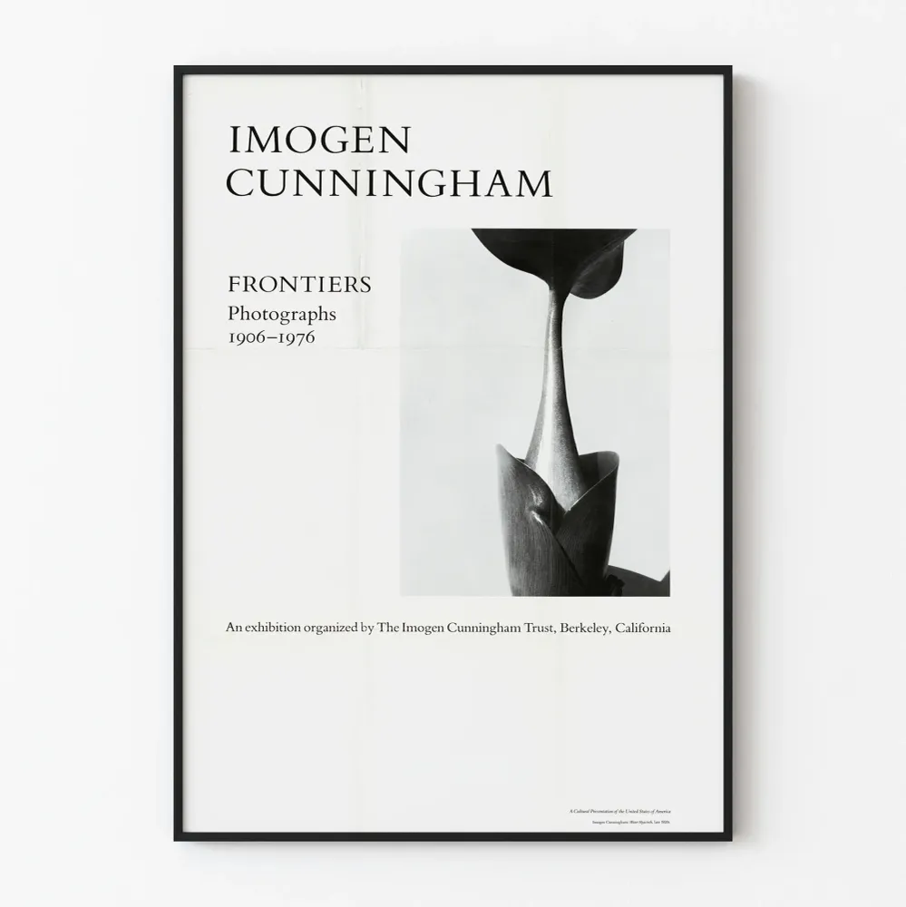 Affiche Photographique Imogen Cunningham - Frontiers 1906-1976