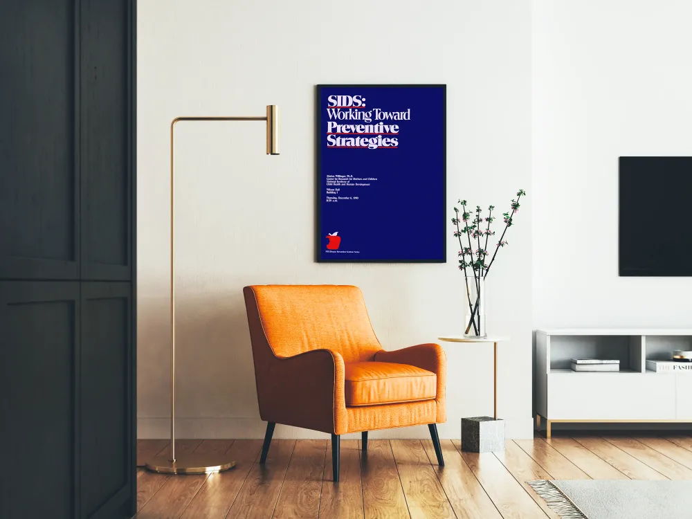 Affiche Préventive SIDS - Stratégies de Prévention