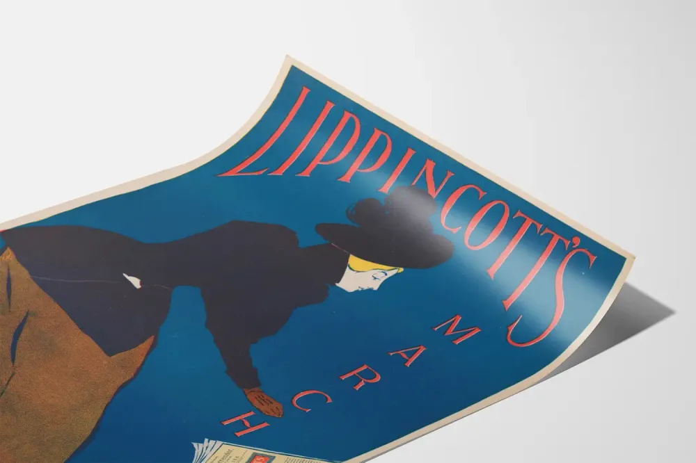 Affiche Publicitaire Vintage Lippincotts March