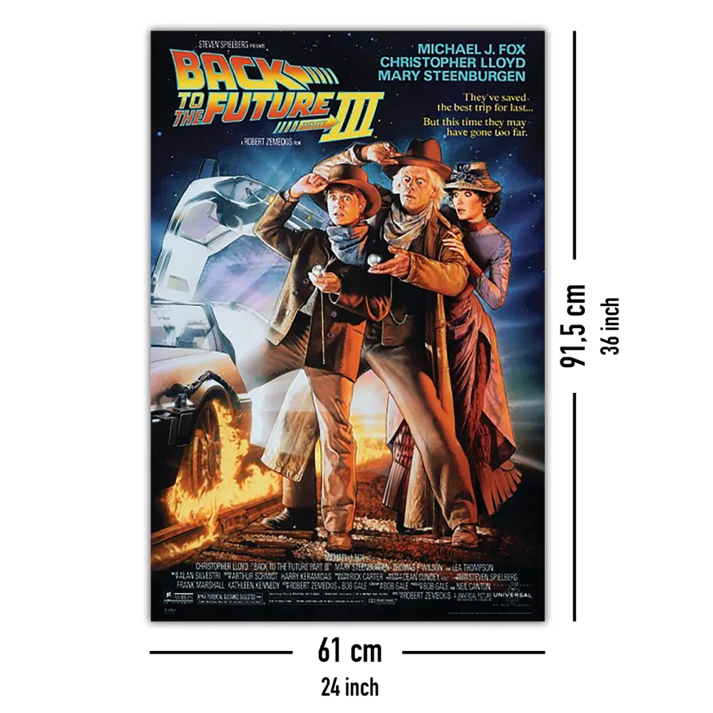 Affiche de Retour vers le futur III