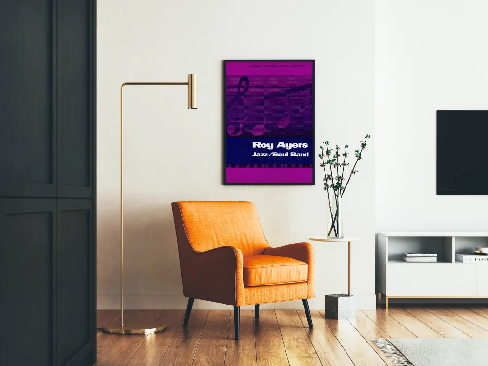 Affiche Roy Ayers Jazz/Soul Band - Décoration Murale Musicale Vintage