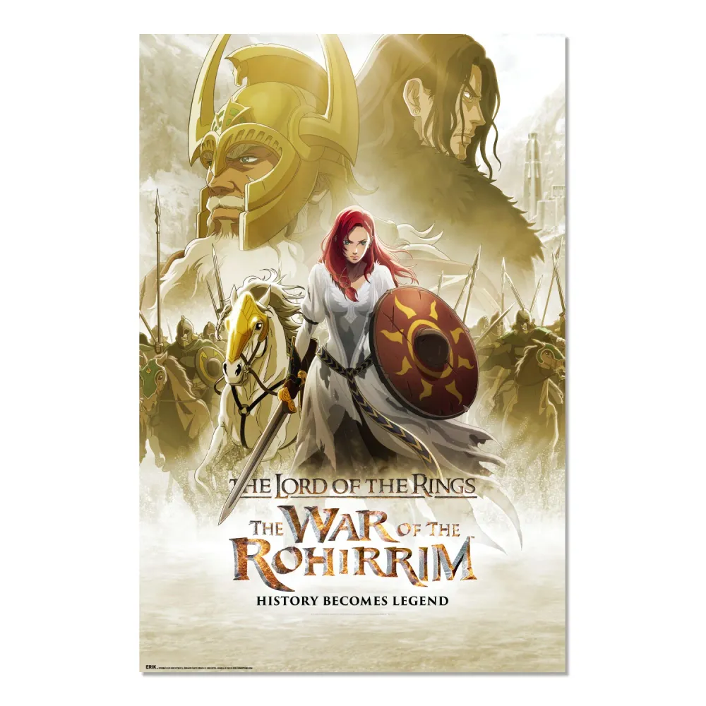 Affiche du Seigneur des Anneaux La Bataille des Rohirrim
