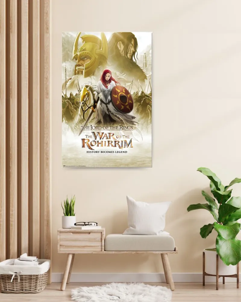 Affiche du Seigneur des Anneaux La Bataille des Rohirrim