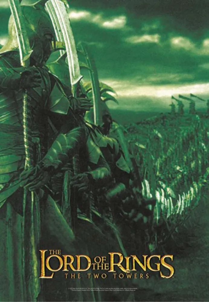 Affiche du Seigneur des Anneaux Les Deux