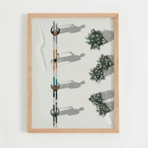 Affiche Ski de randonnée