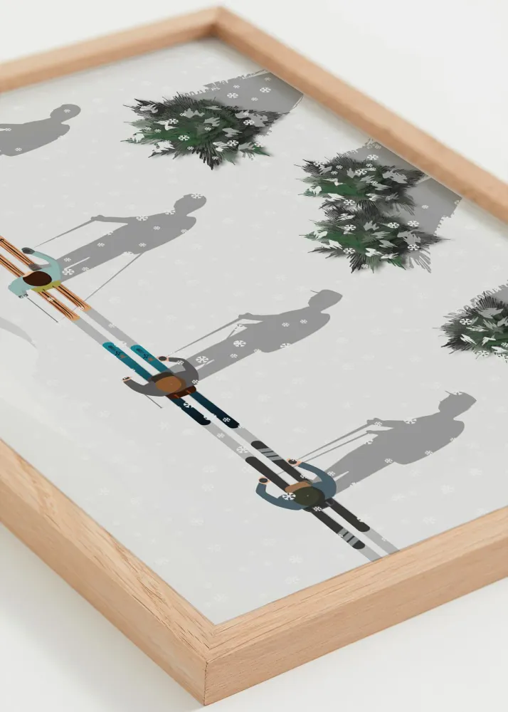 Affiche Ski de randonnée