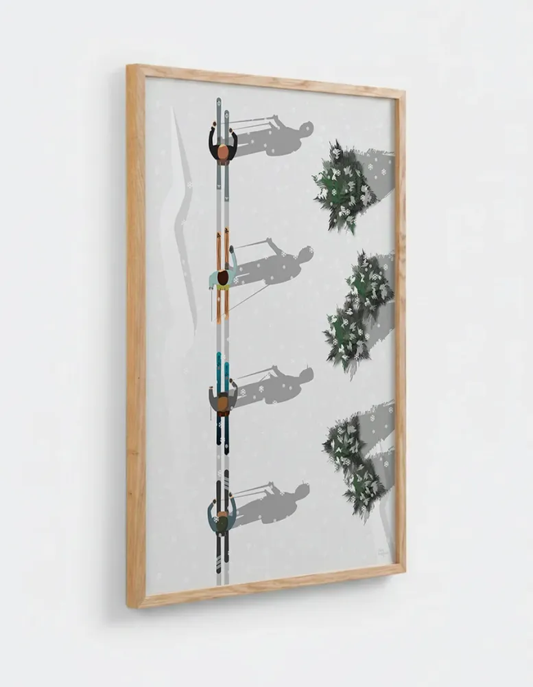 Affiche Ski de randonnée