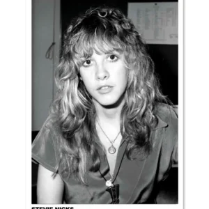 Affiche Stevie Nicks Photographie Rétro de 1977 - 61x91,5 cm