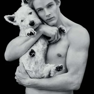 Affiche de Tanya Chalkin : « Chiot amoureux »