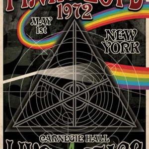 Affiche de la tournée Pink Floyd : Dark Side Moon
