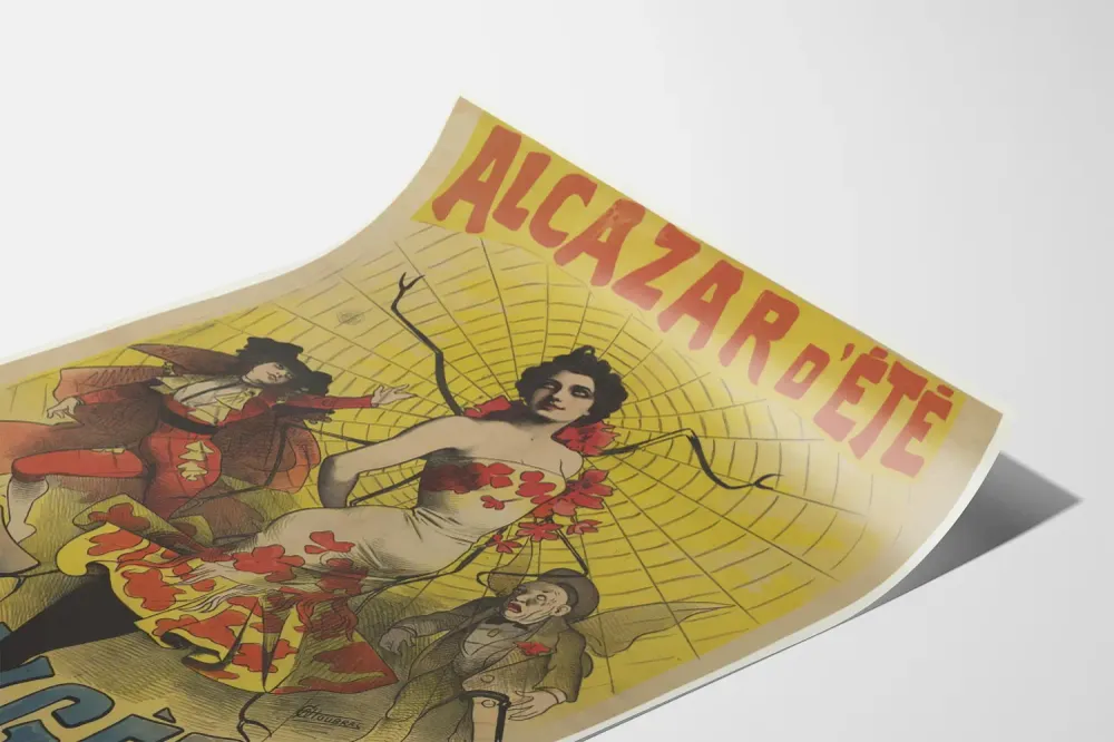 Affiche Vintage Alcazar d'Été par E. Fougère