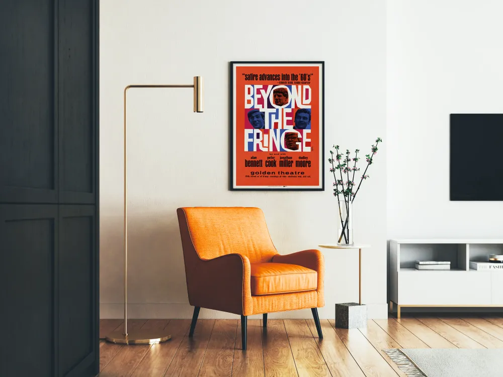 Affiche vintage Beyond Fringe années 60