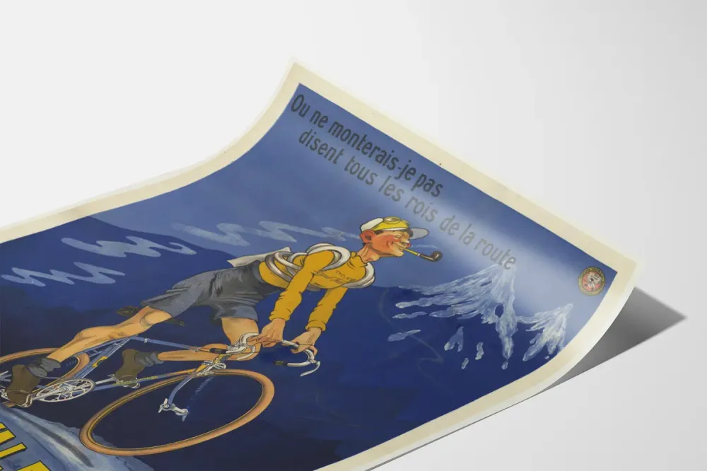 Affiche vintage Bicyclette Royal-Fabric