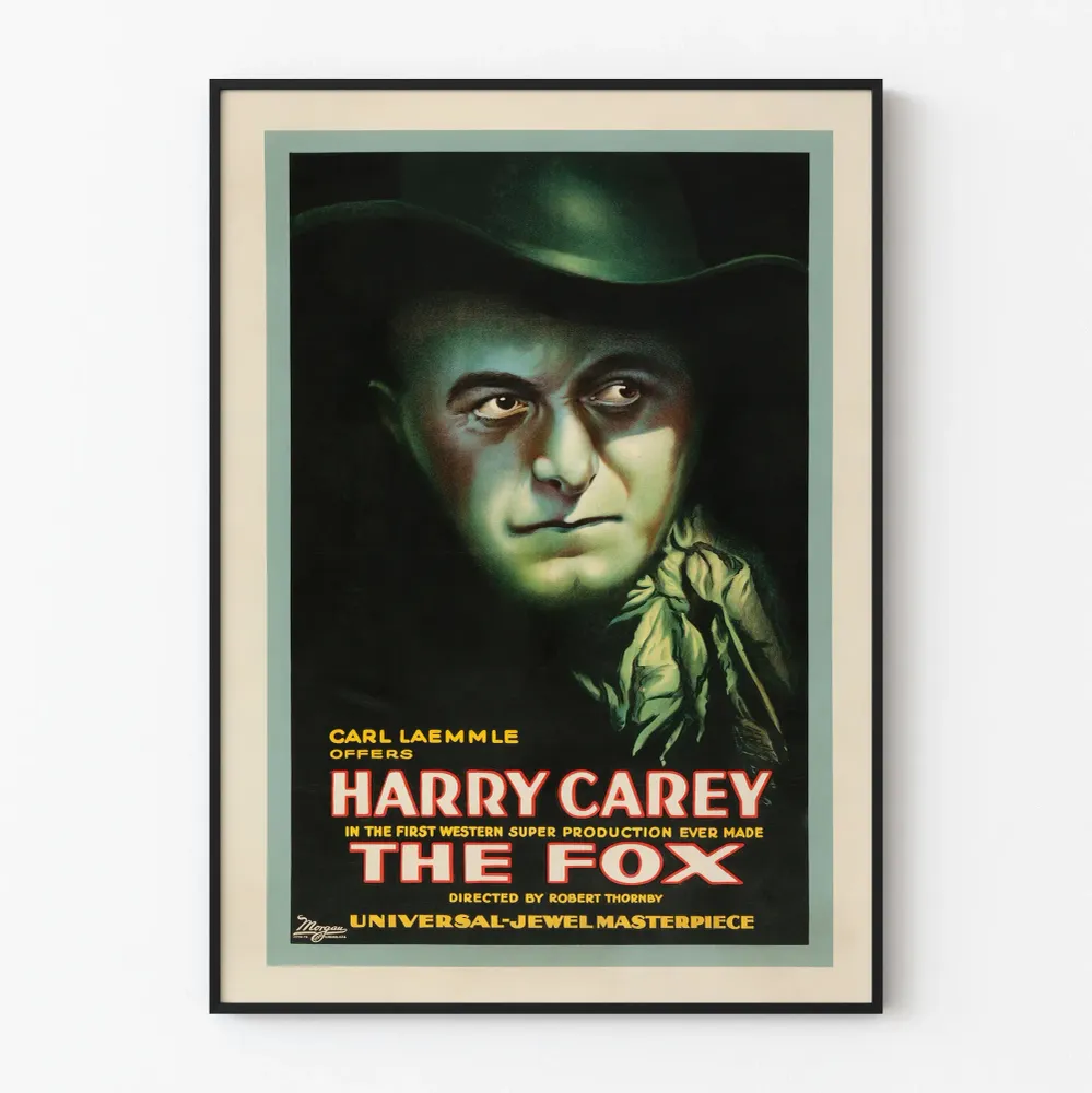 Affiche vintage décoration murale Cinéma Fox