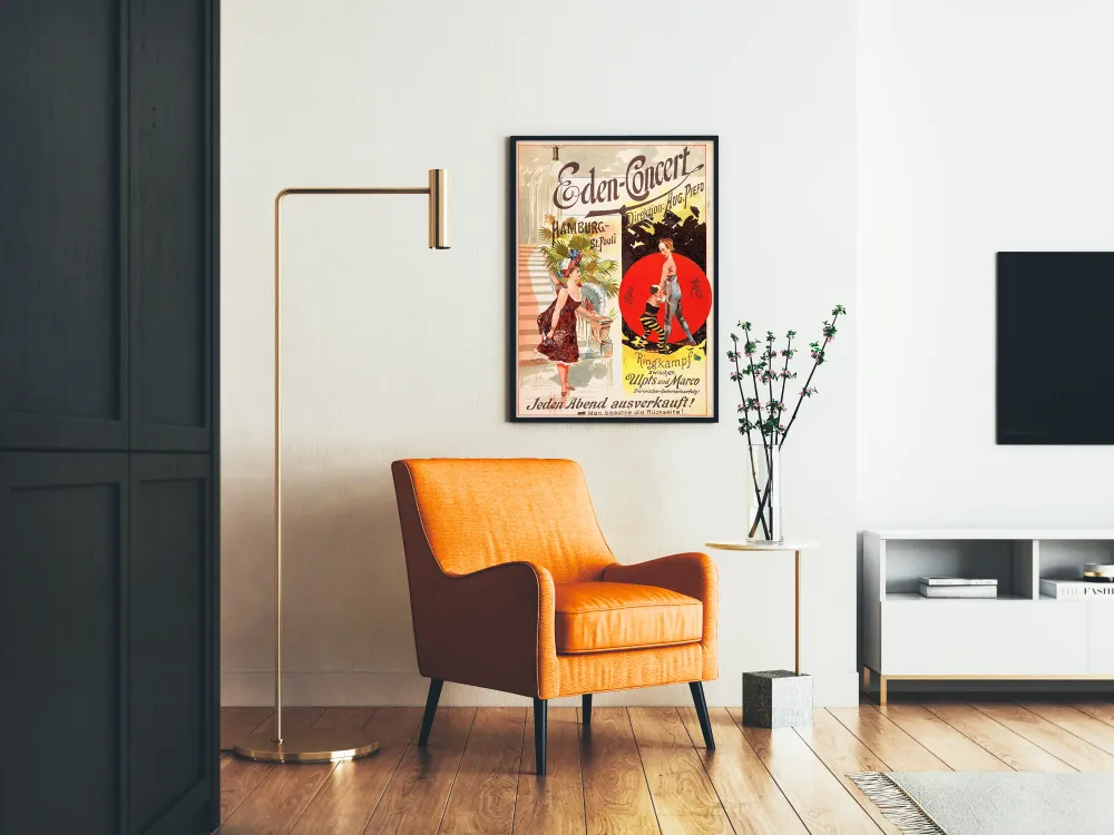 Affiche vintage Eden-Concert Hambourg St. Pauli