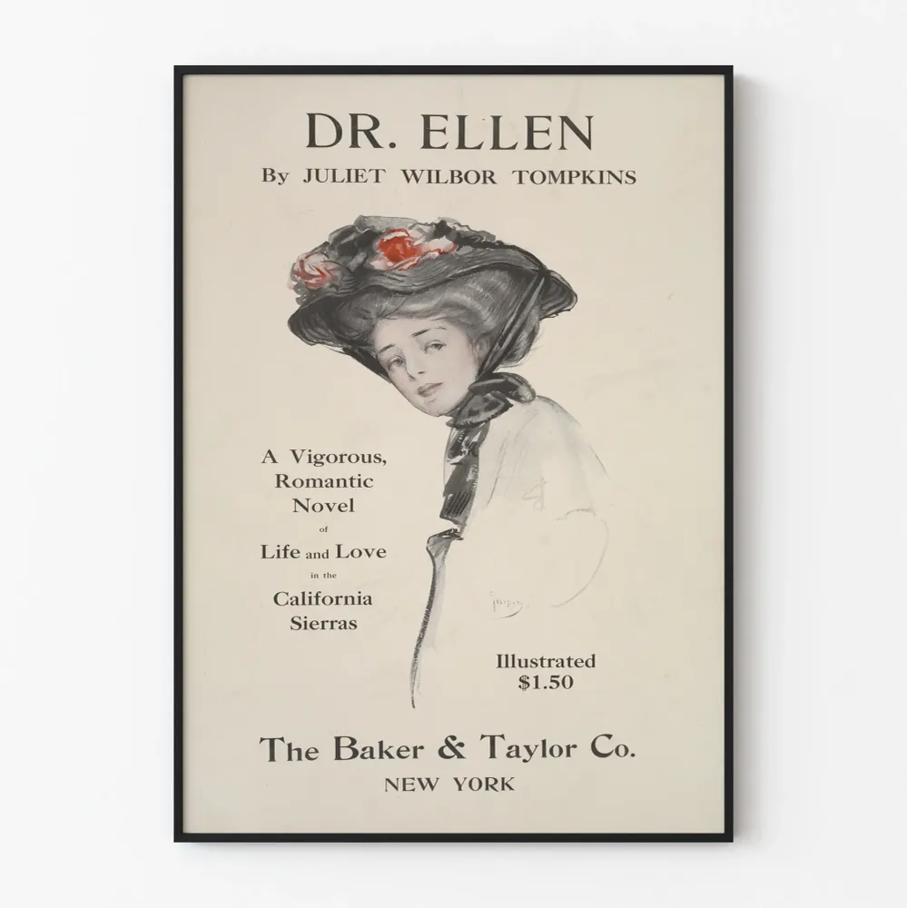 Affiche Vintage Dr. Ellen par Juliet Wilbor Tompkins