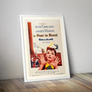 Affiche vintage film Star is Born 1954 - Poster de film