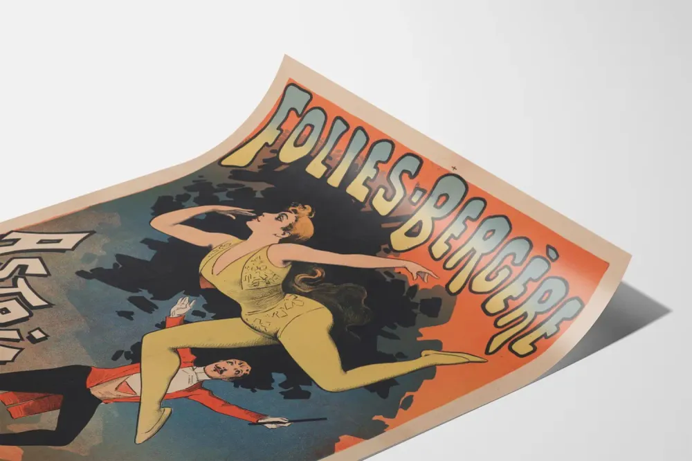 Affiche Vintage Folies-Bergère Astria