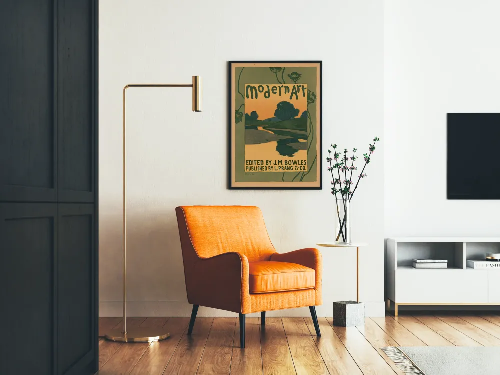 Affiche Vintage Modern Art par Arthur W. Dow