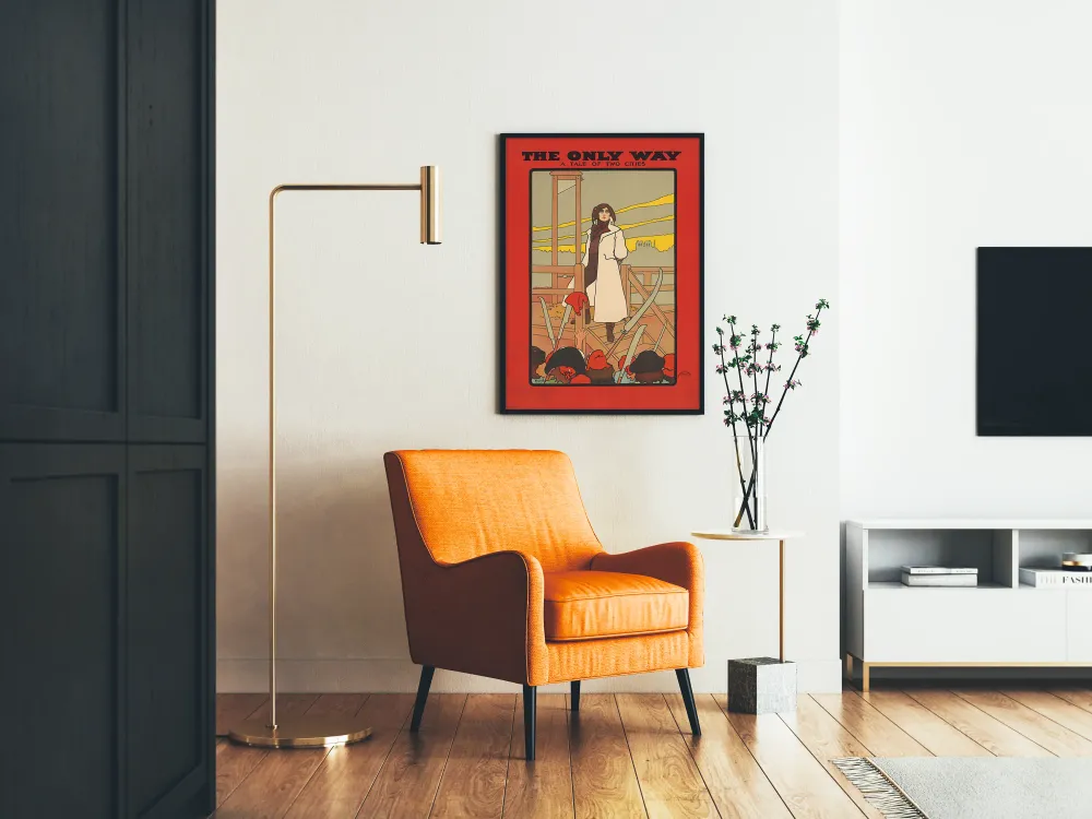 Affiche Vintage Only Way - Tale Two Cities - Décoration Murale