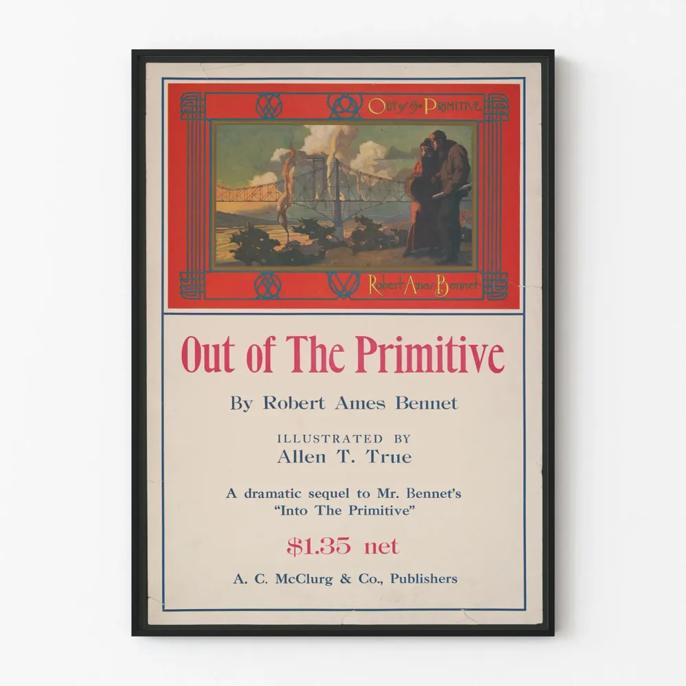Affiche Vintage Out Primitive par Robert Ames Bennet