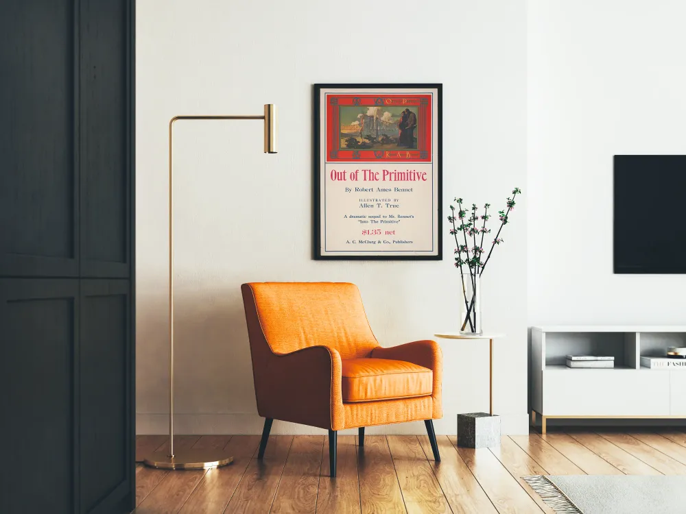 Affiche Vintage Out Primitive par Robert Ames Bennet