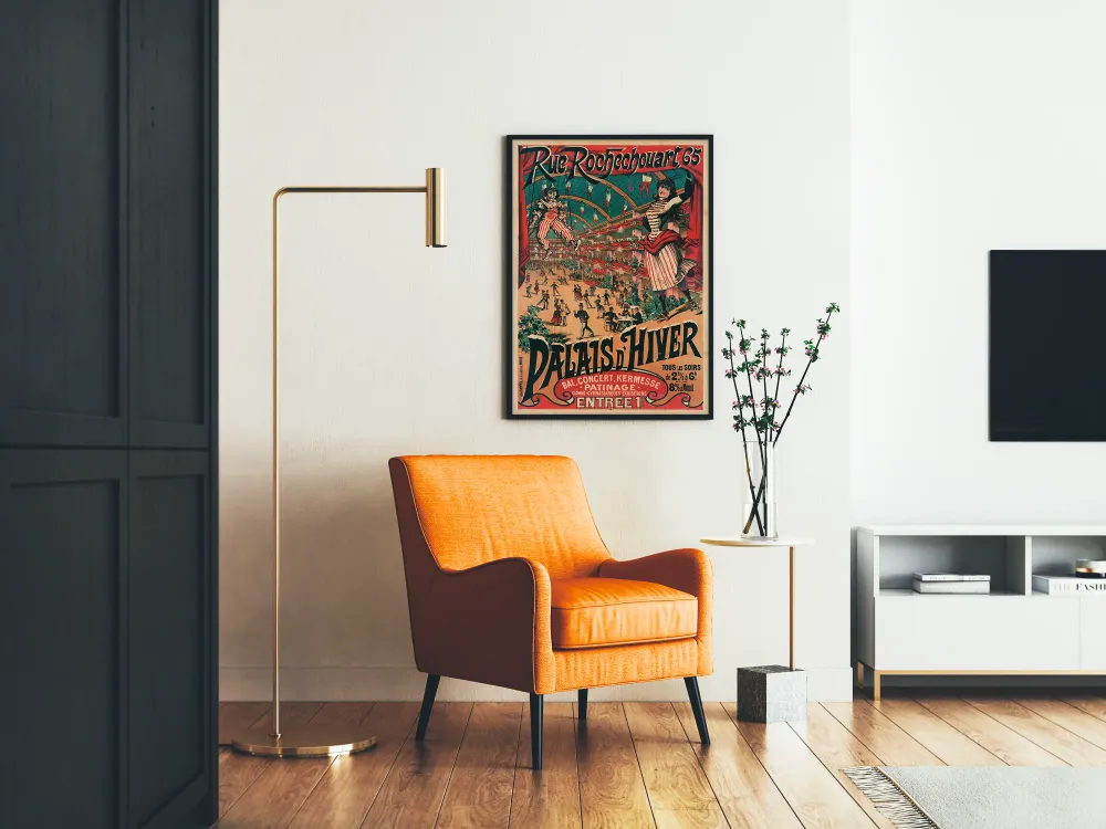 Affiche Vintage Palais d'Hiver Rue Rochechouart 65