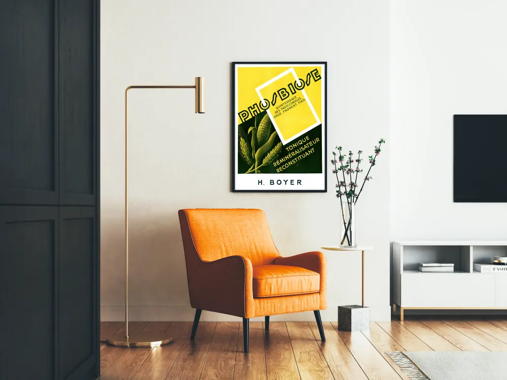 Affiche Vintage Phosbiose Tonique Réminéralisant Céréales