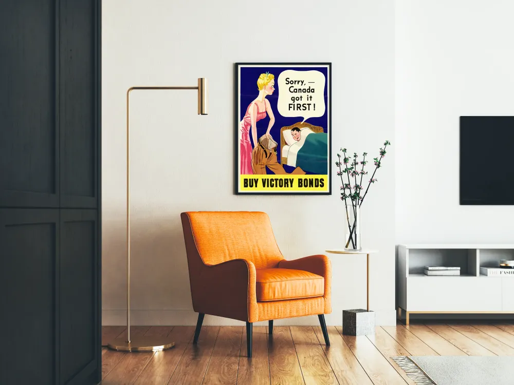 Affiche Vintage Promotionnelle Achetez des Obligations de Victoire