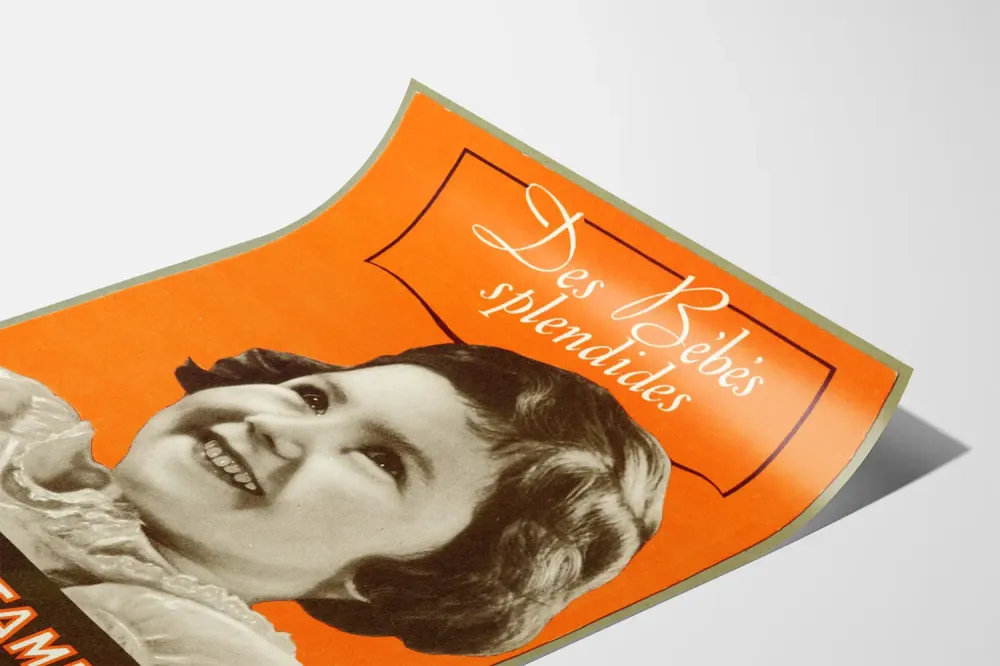 Affiche Vintage Ultravitamine 4 - Décoration Murale Enfantine