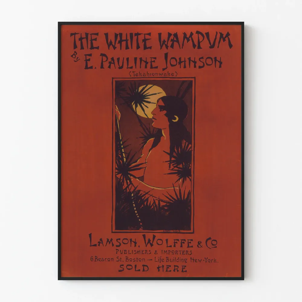 Affiche Vintage White Wampum par E. Pauline Johnson